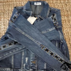 REDIAL DENIM JACKET L